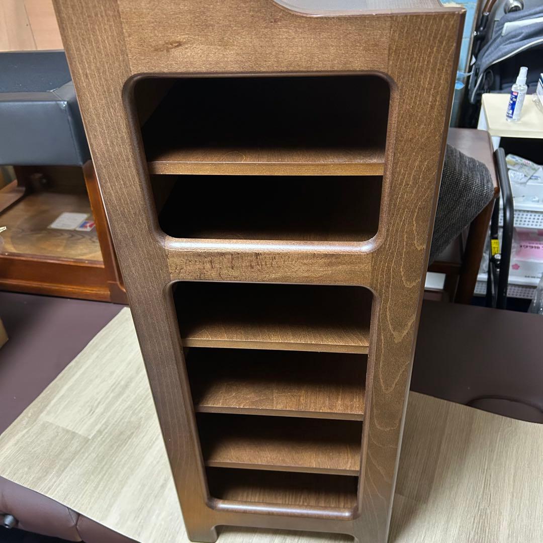 カリモク　キャビネット　電話台　スリッパ置き　チェスト　書類棚　カリモク家具