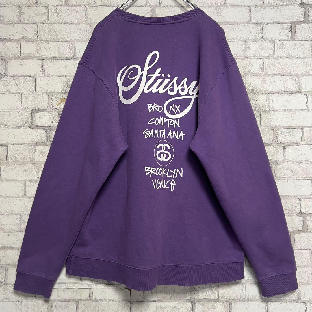 ラビット様　 【希少カラー】STUSSY ステューシー スウェット XL