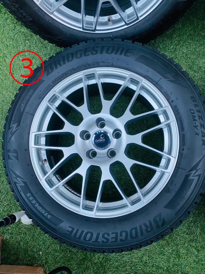 アルミホイール＆ブリヂストン 18インチ スタッドレスタイヤセット　レクサスNX