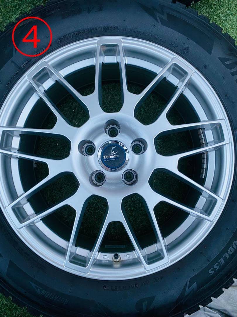 アルミホイール＆ブリヂストン 18インチ スタッドレスタイヤセット　レクサスNX