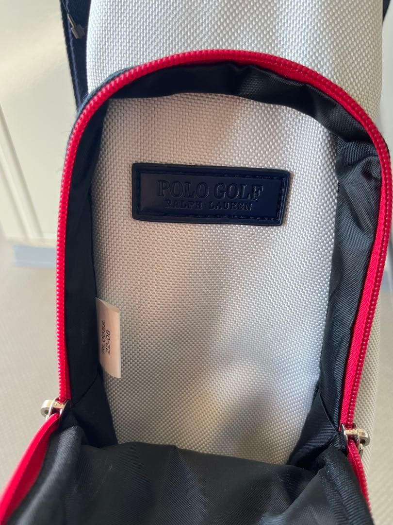 【美品】ラルフローレン ポロゴルフ セルフスタンドバック フード未使用