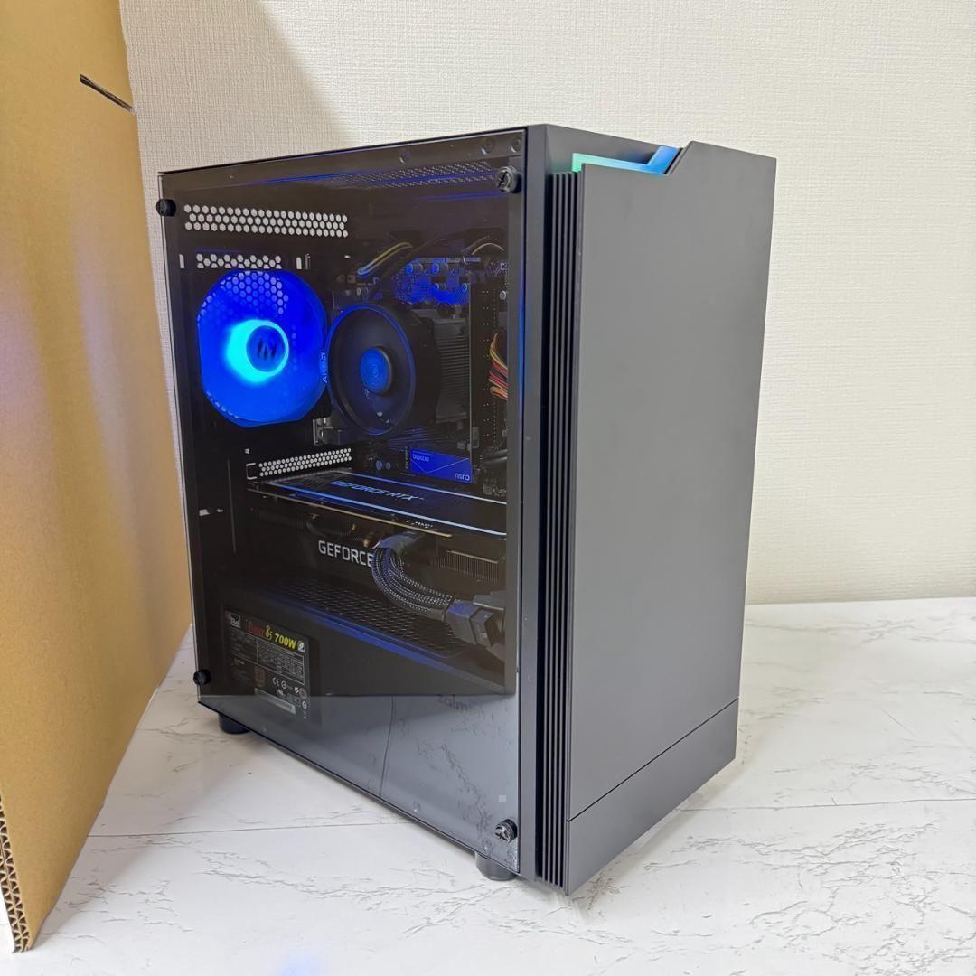 【即納激安ブラックモデル】RTX5070搭載ゲーミングPCフルセット✨新品③