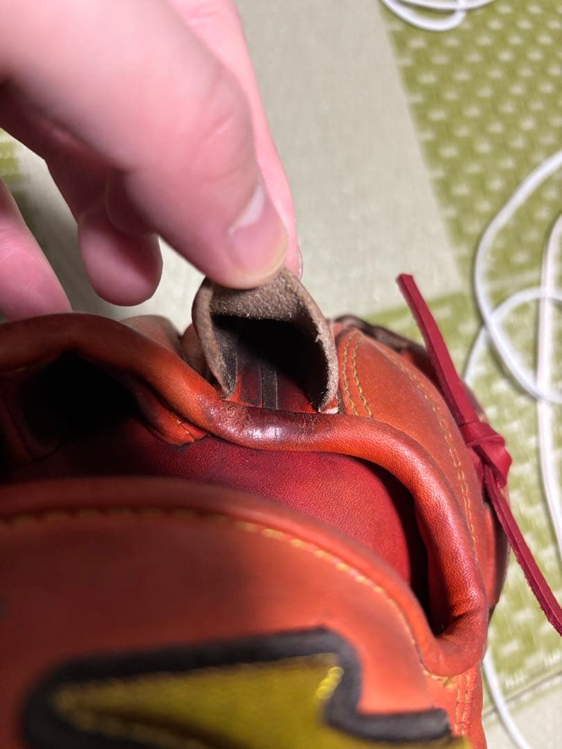 ミズノプロ 硬式投手用 逆巻き