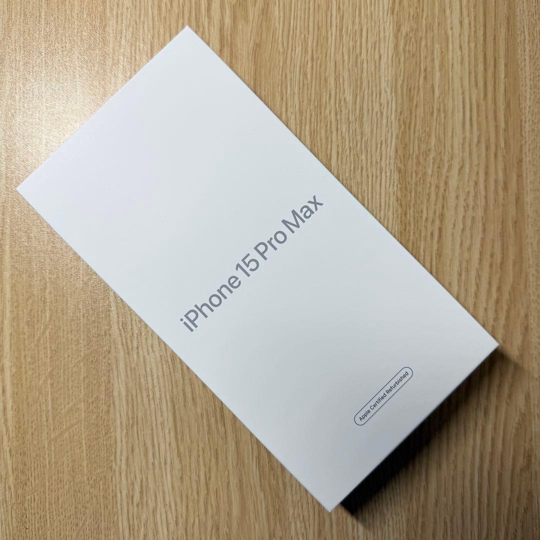 未開封品 iPhone 15ProMax 256GB ナチュラル国内SIMフリー