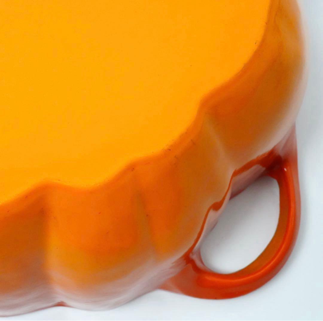 希少⭐︎ストウブ staub ココット パンプキン　オレンジ　24cm ビンテージ