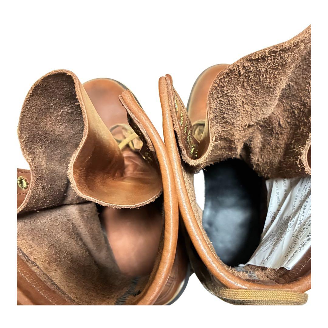 極美品✨HATHON✨ ロガーブーツ26cm ブラウン 8E