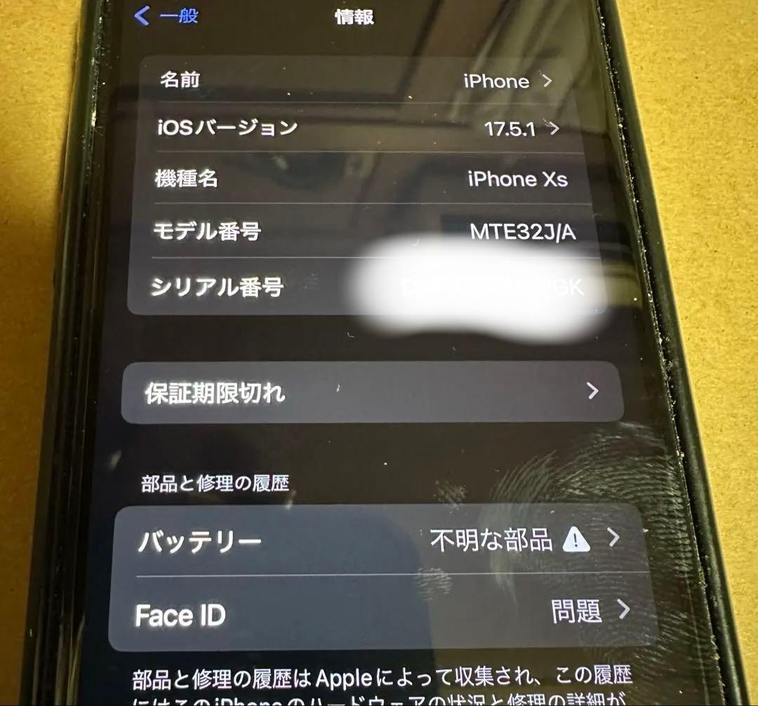 Apple iPhone Xs 512GB ジャンク