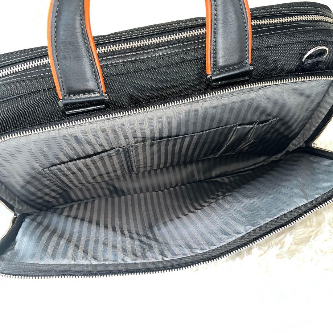 美品✨サムソナイト　エピッドプラス　ブリーフケース　レザー　ブラック　2way