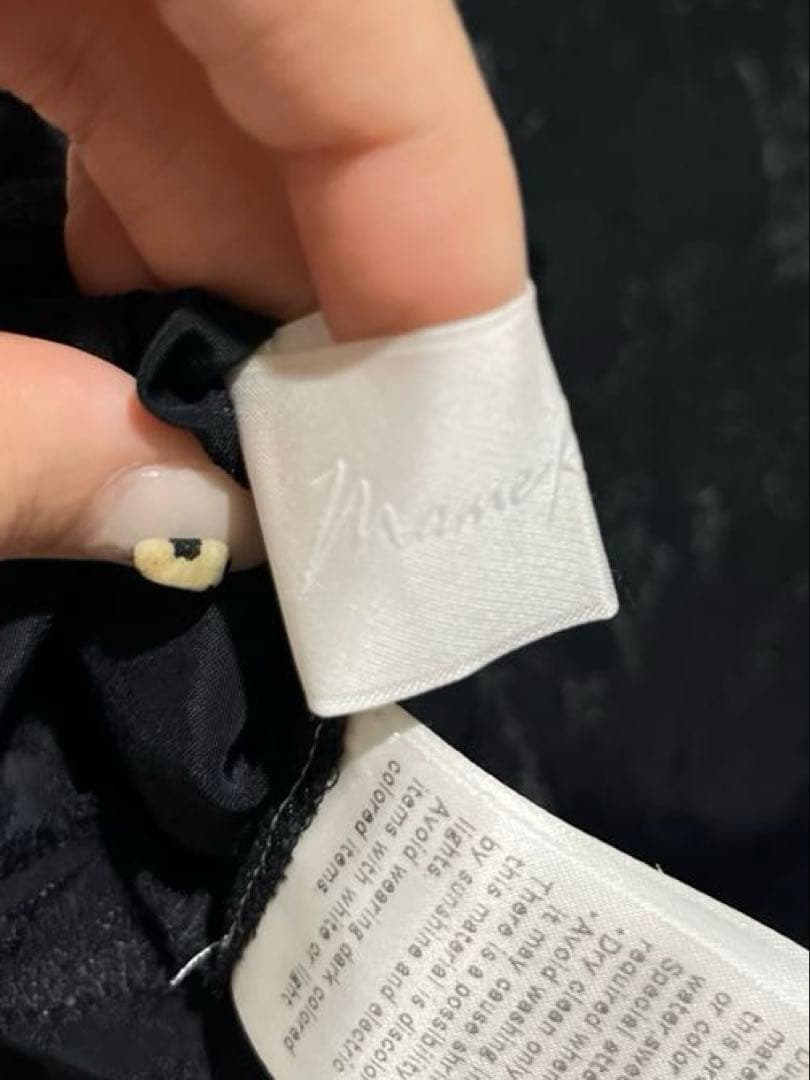 Mame Kurogouchi サイズ2 ジャガード ハイネックブラウス