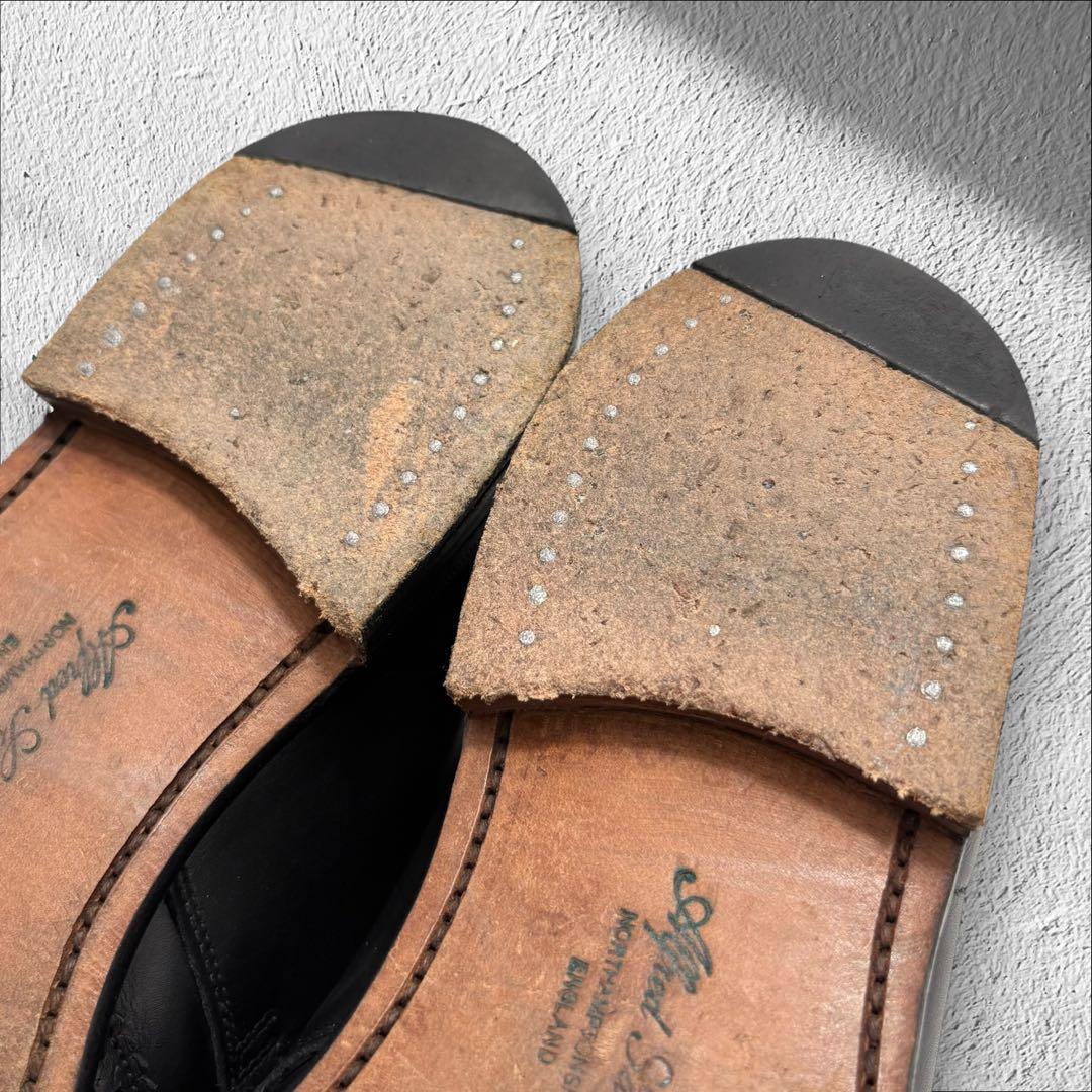 【美品】Alfred Sargent チャッカブーツ　ウィングチップ