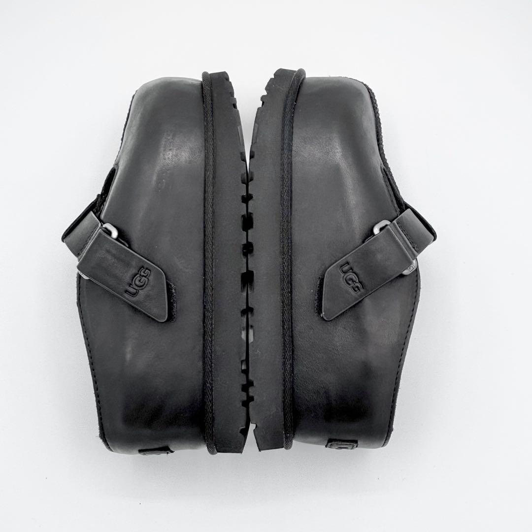 ✨極美品✨ UGG アグ サボ ミュール ブラック 本革 24 m