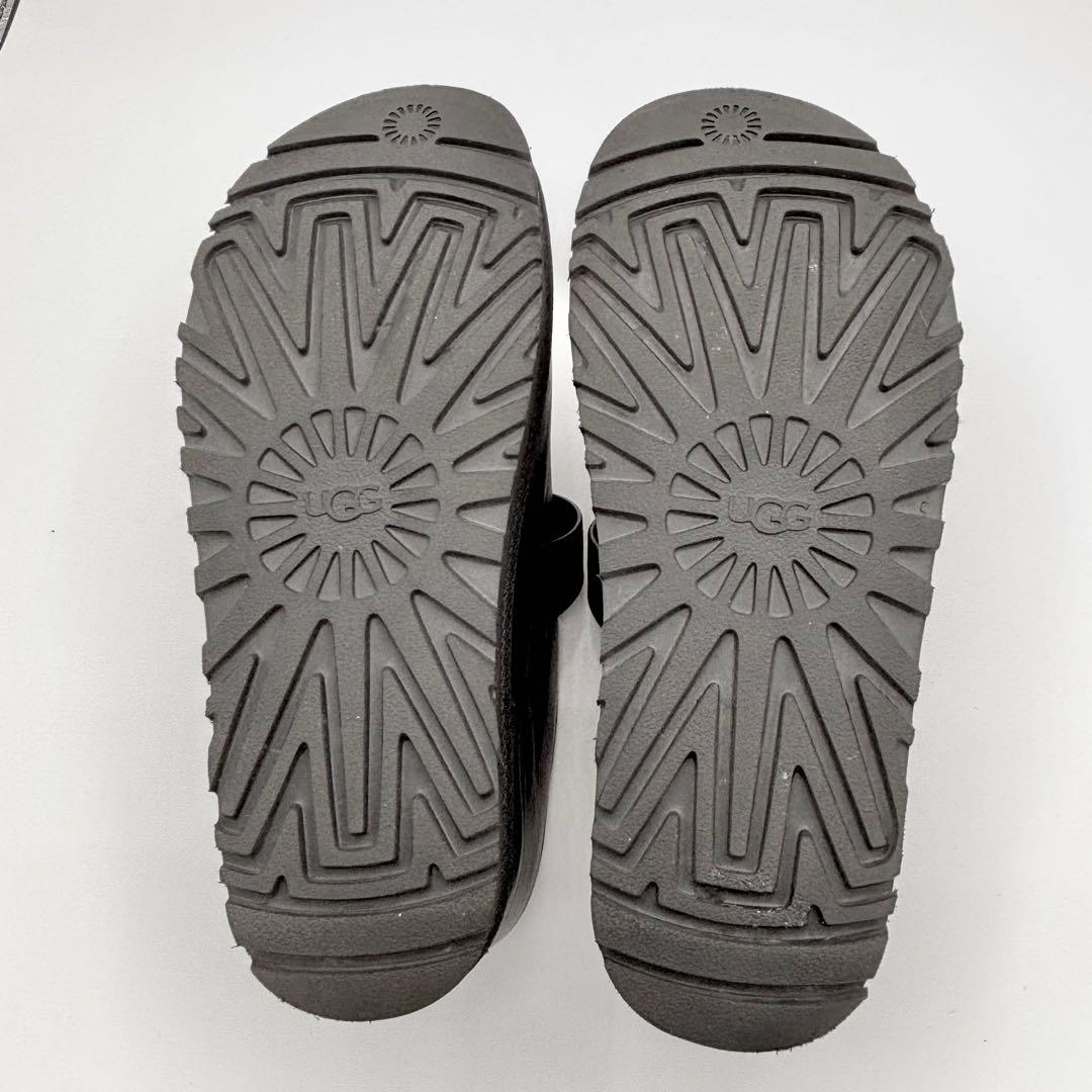 ✨極美品✨ UGG アグ サボ ミュール ブラック 本革 24 m