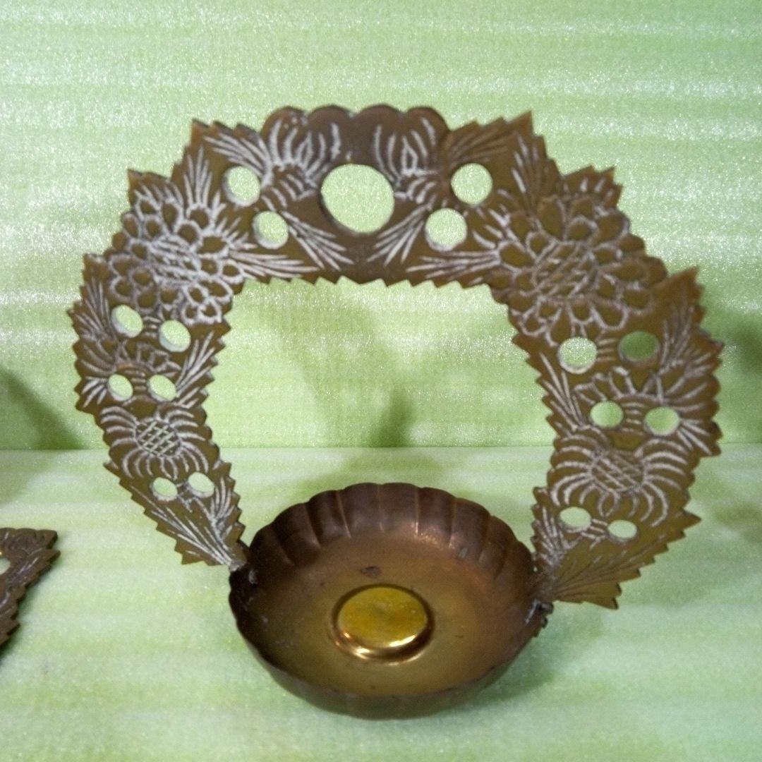 キャンドルホルダー　ティーライトキャンドル　２個セット