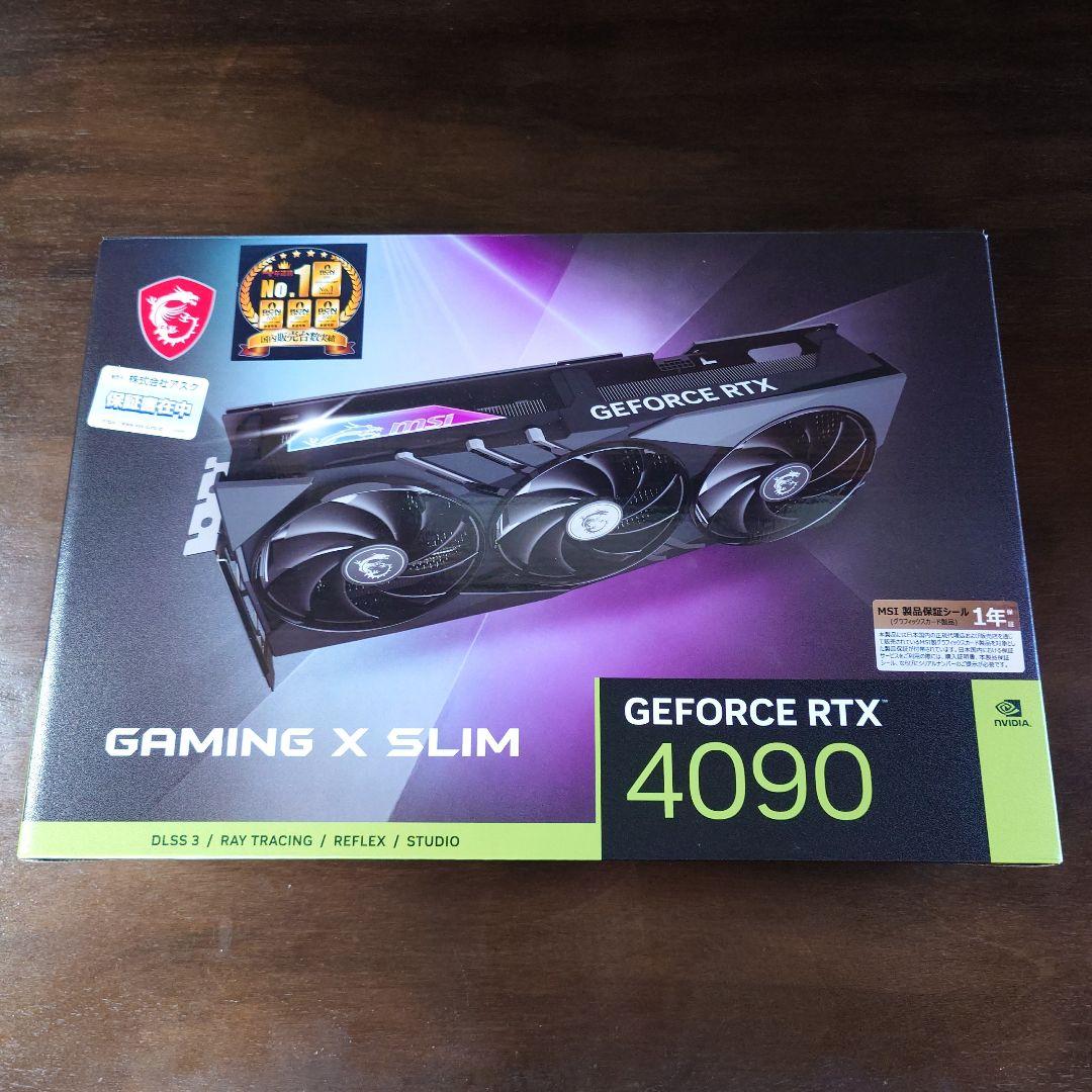 グラフィックボード・グラボ・ビデオカード MSI GeForce RTX 4090 GAMING X SLIM