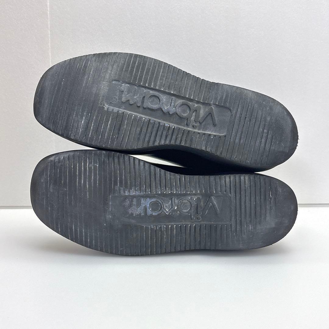 オーラリー　レザースクエアブーツ　サイドゴアブーツ　２３ｃｍ　ブラック