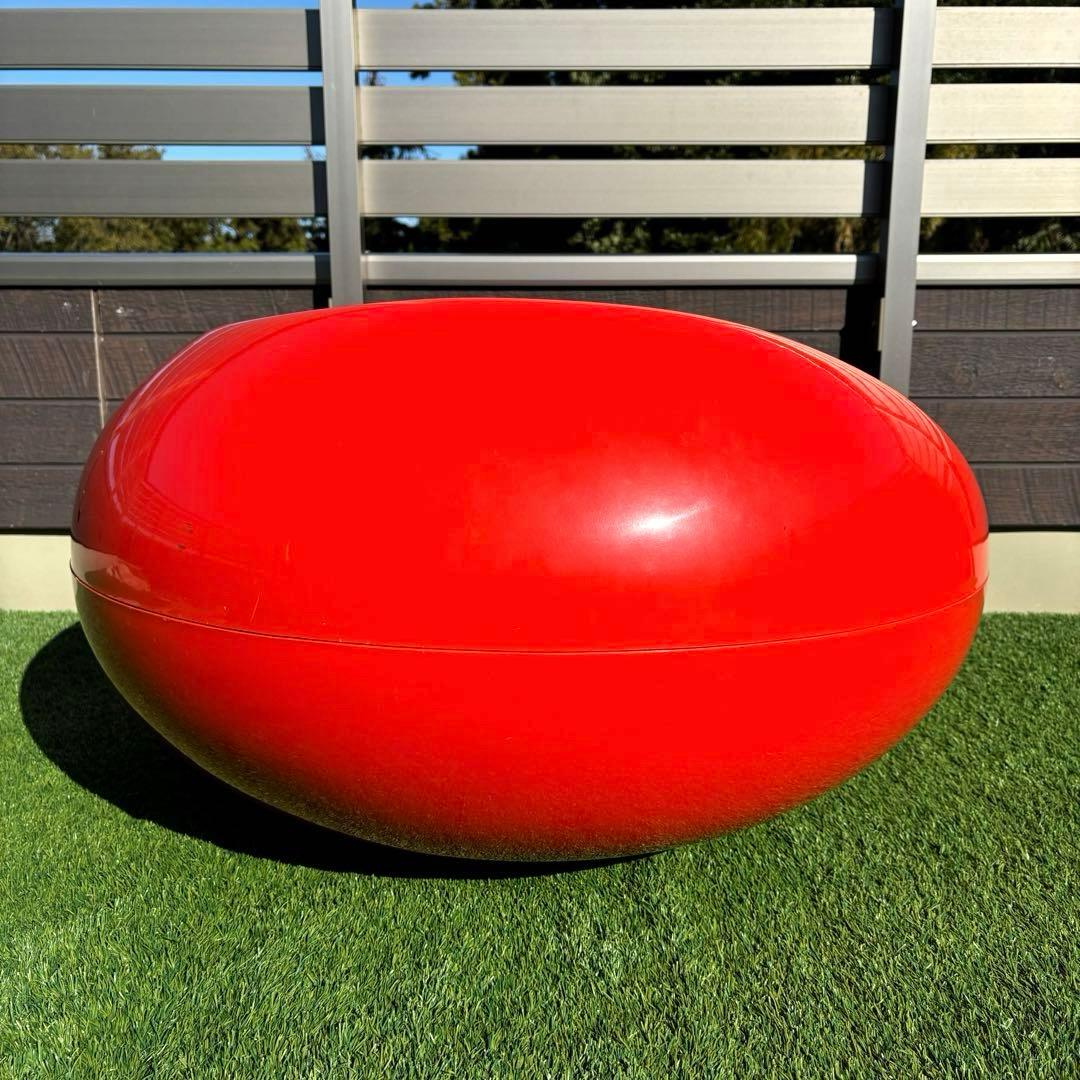 アデルタ 希少 レア パスティルチェア エーロ・アールニオ ラウンジチェア 橙