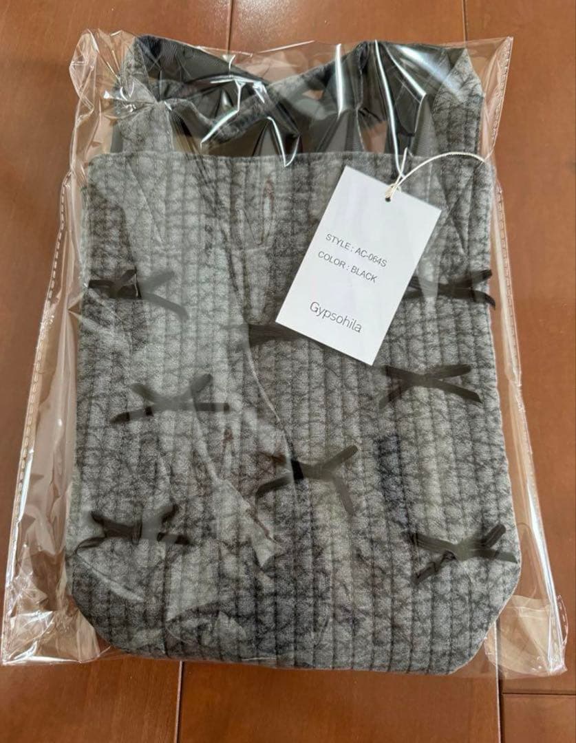 ジプソフィア gypsohila Town Bag Sブラック　リボン　バッグ