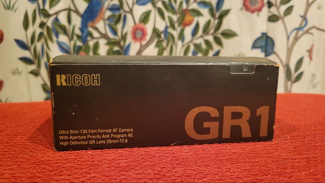 RICHO GR1 黒色 コンパクトフィルムカメラ未使用品当時物