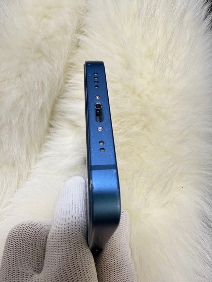 iphone 13mini 256GB ブルー SIMフリー国内版 BT100%