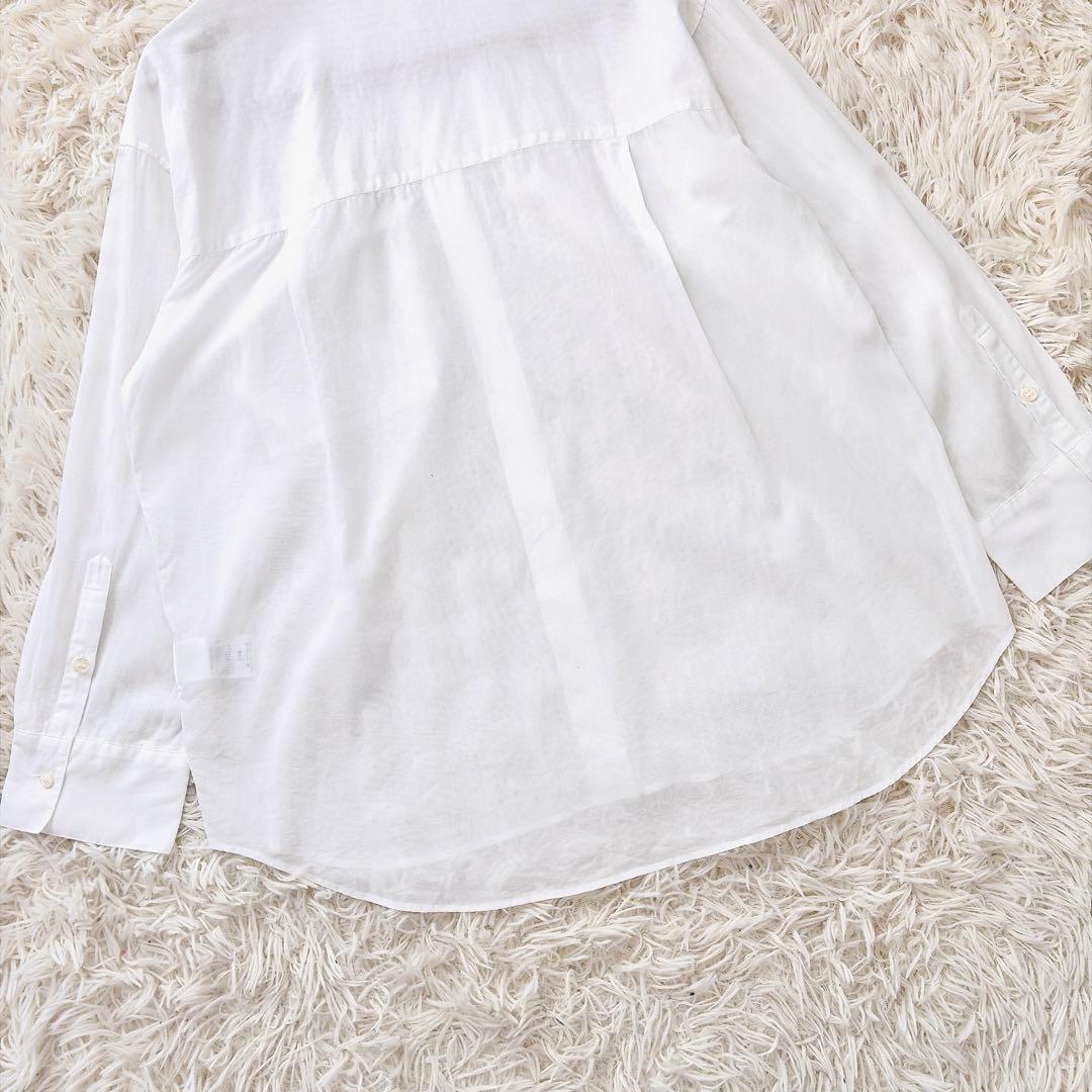 エヴリディアイライク　25SS minimal sheer shirt コットン