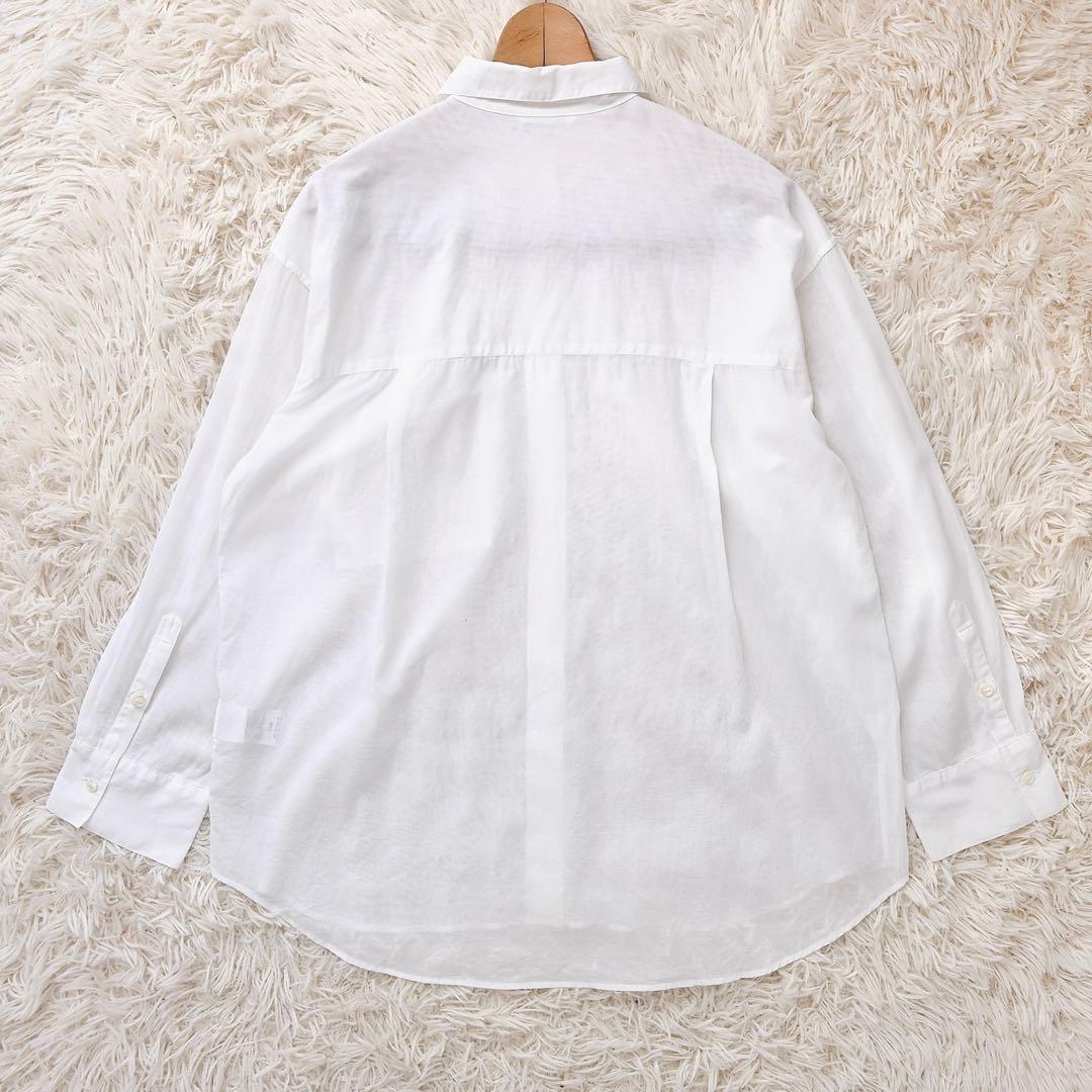 エヴリディアイライク　25SS minimal sheer shirt コットン