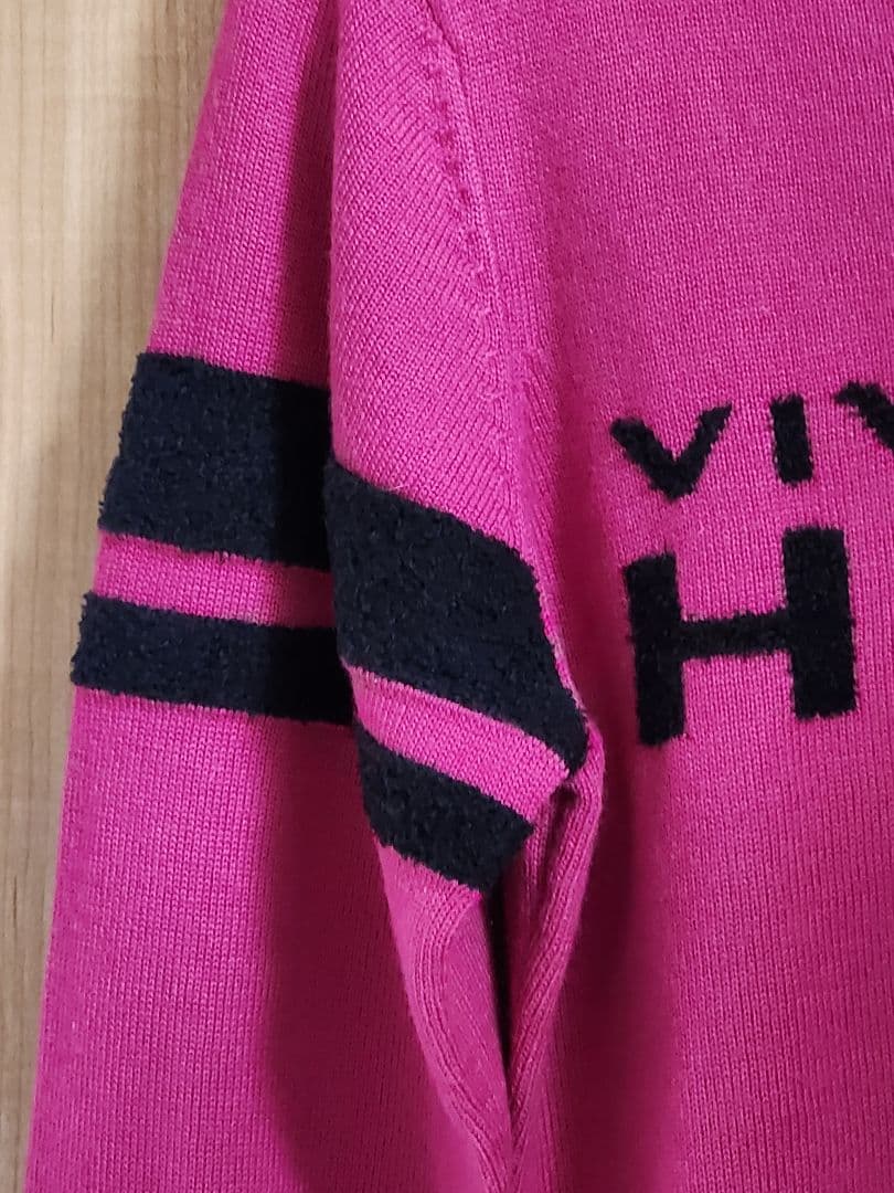 VIVA HEART ニット サイズ42 ピンク