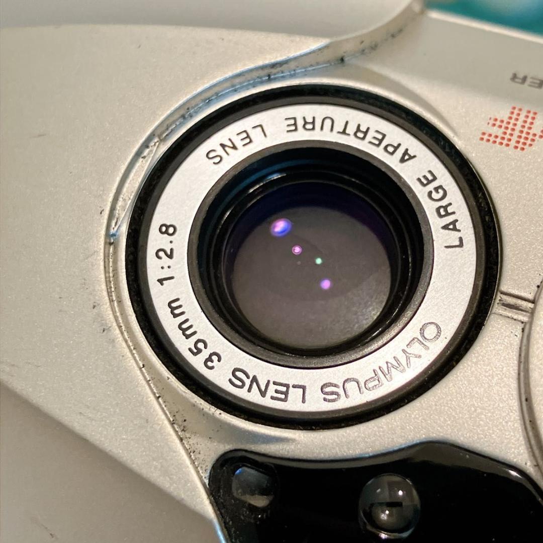 Olympus μ【mju:】-Ⅱフィルムカメラ　動作確認済　OLYMPUS