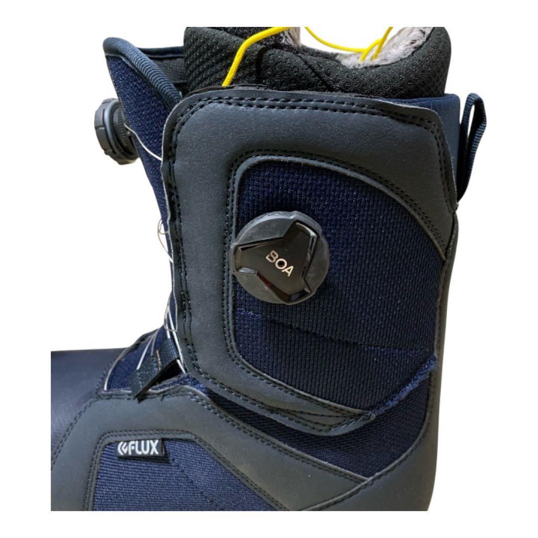 FLUX TX-BOA ネイビー ダイヤル式スノーボードブーツ