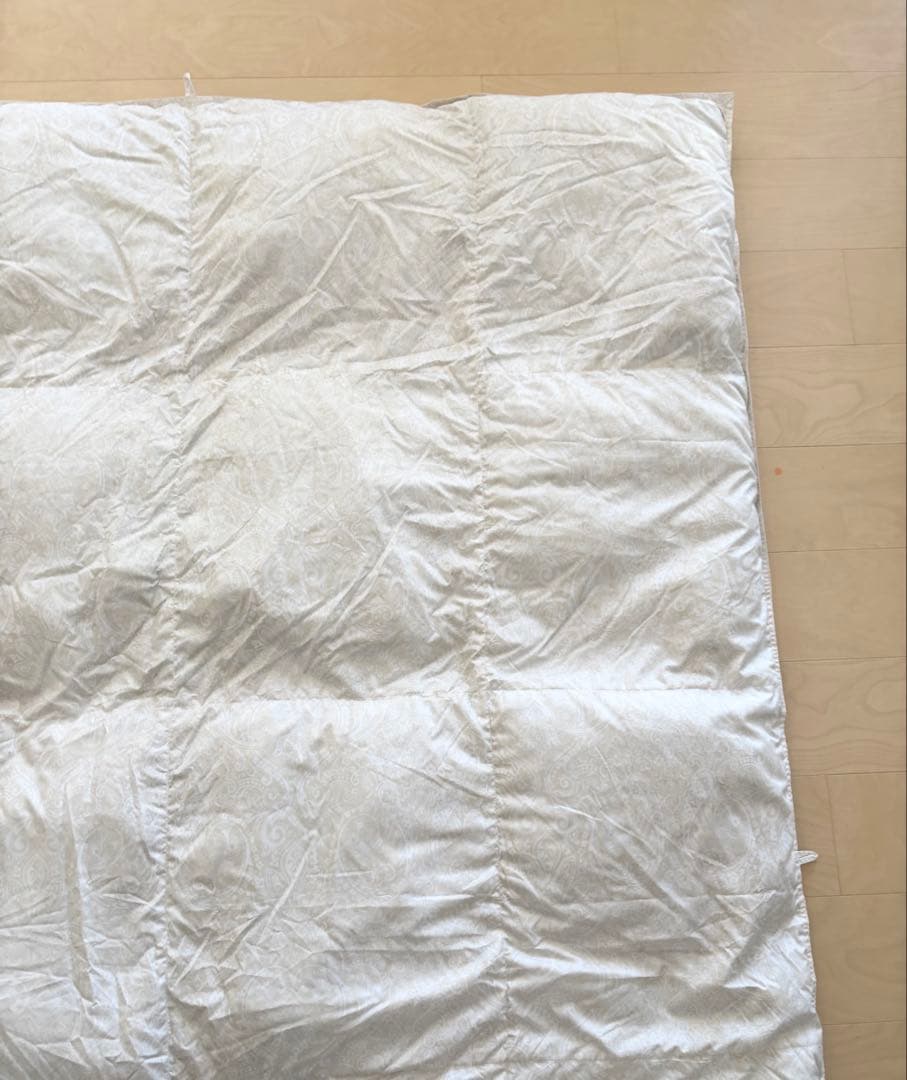羽毛布団　羽毛掛け布団　シングル　日本製 ダックダウン 85％ 150×210
