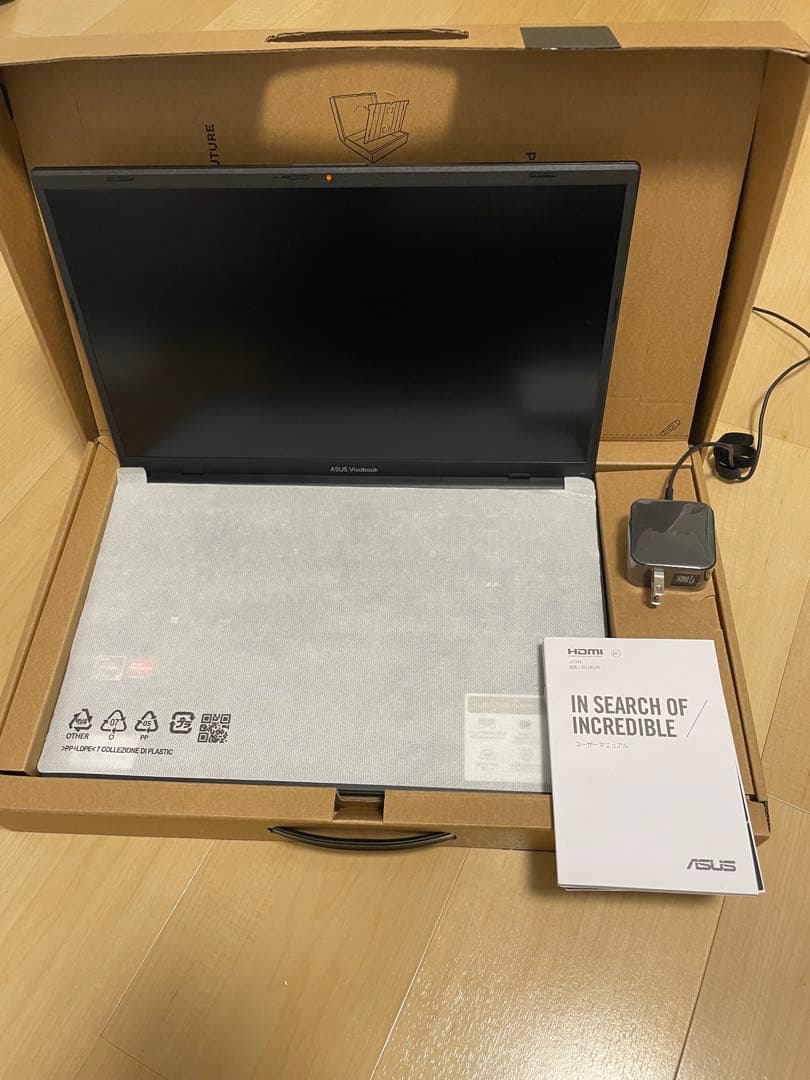 [美品]ASUS Vivobook Go 15 Ryzen5 8GB 512GB