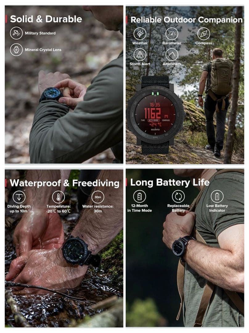 時計 SUUNTO CORE ALPHA STEALTH