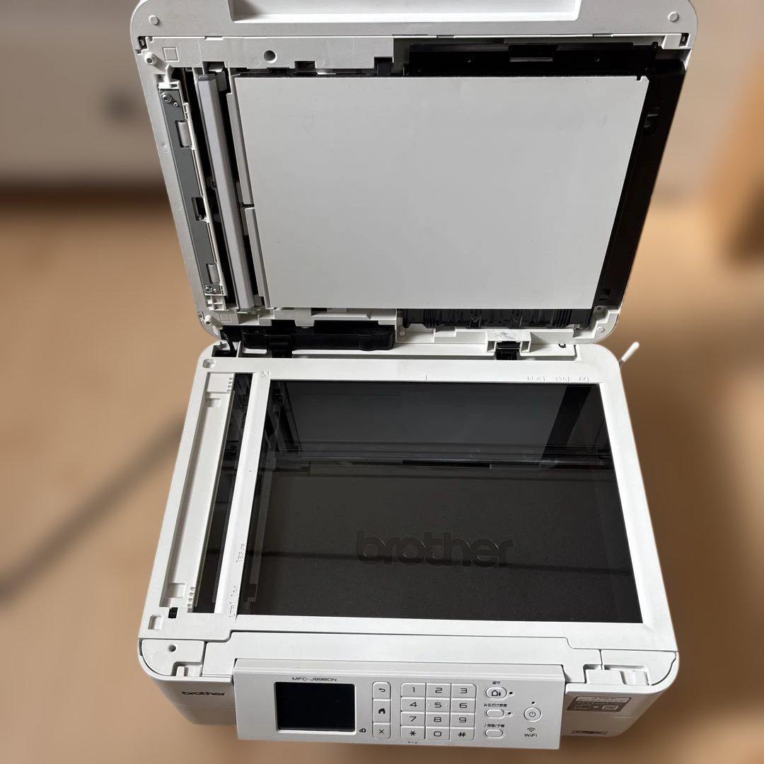 Brother プリンター複合機コピー　FAX 電話　子機付き