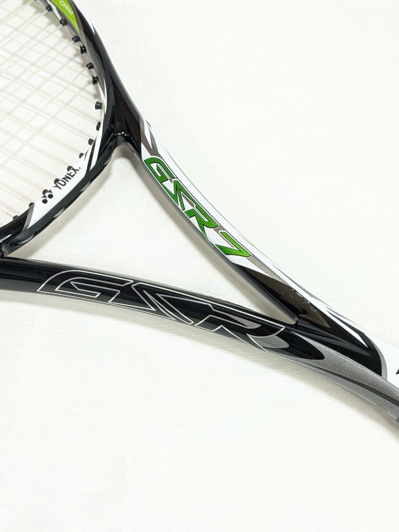YONEX ソフトテニスラケット GSR7 ブラック/グリーン UL1