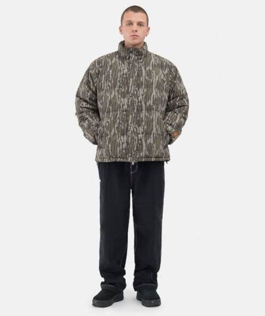 stussy MOSSY OAK DOWN PUFFER JACKET カモ