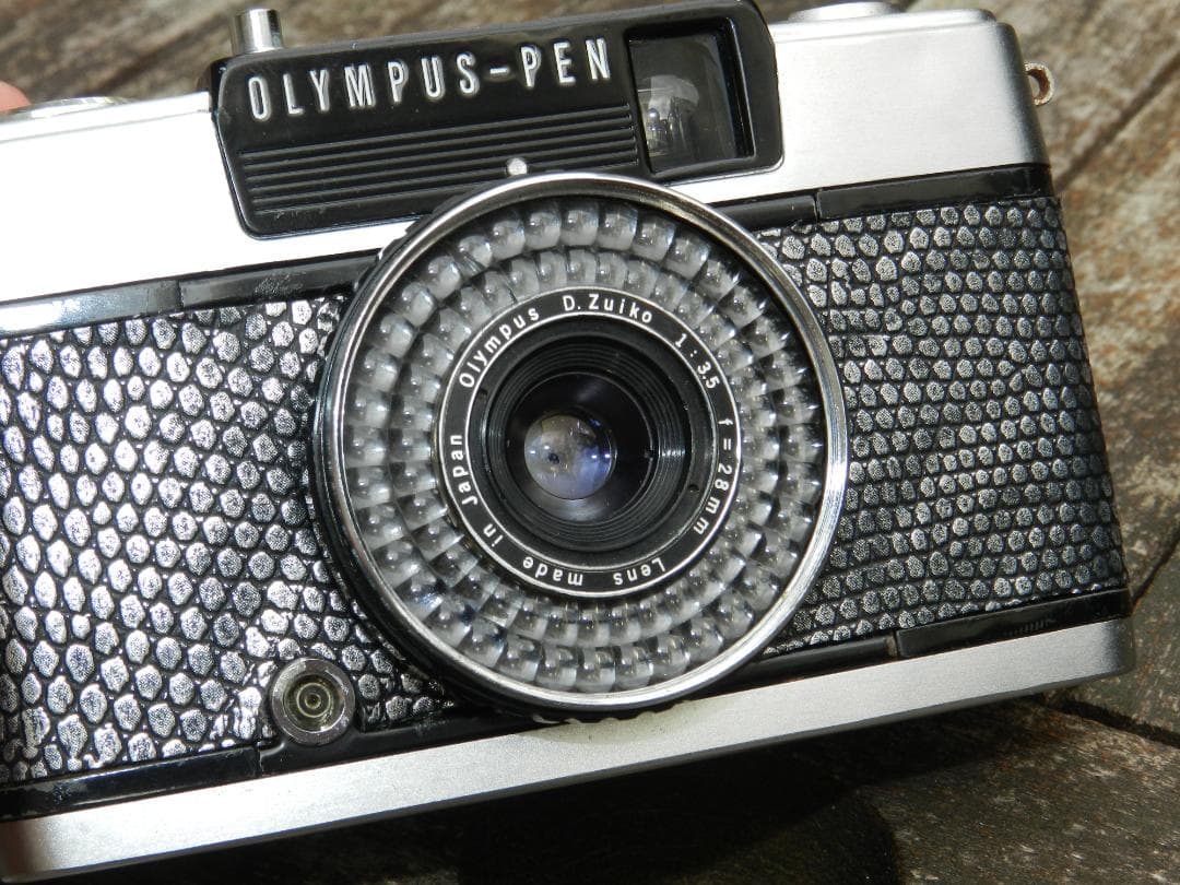 クロコ風　OLYMPUS PEN EE-3 ハーフフィルムカメラ　即撮影可