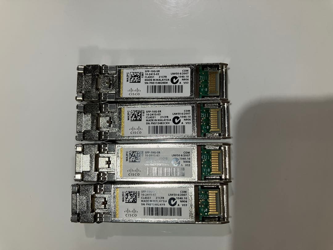 【バラ売可】SFPトランシーバセット 100個