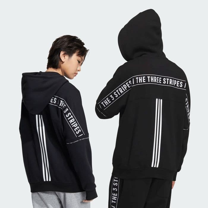 アディダス 裏起毛 スウェット 上下セット パーカー パンツ ブラック 新品 L