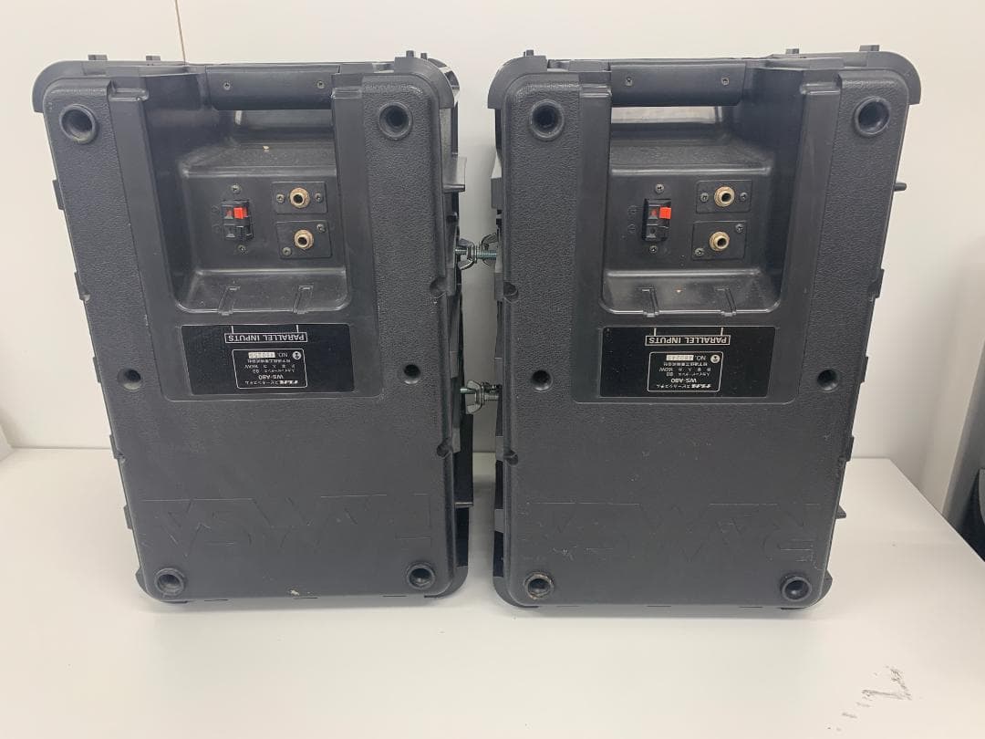 RAMSA 2wayスピーカー ブラック　WS-A80　２台セット