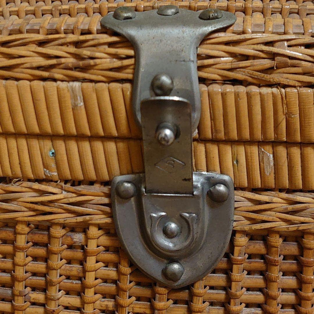 竹製バスケット(昭和初期)