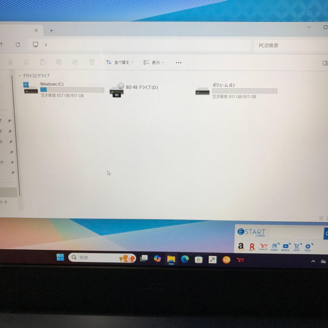 美品 LaVie N1585/AAL 【カスタム使用】NVMeSSD＋HDD