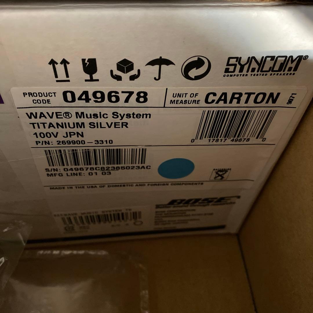 BOSE Wave Music System ・ Kit for iPod