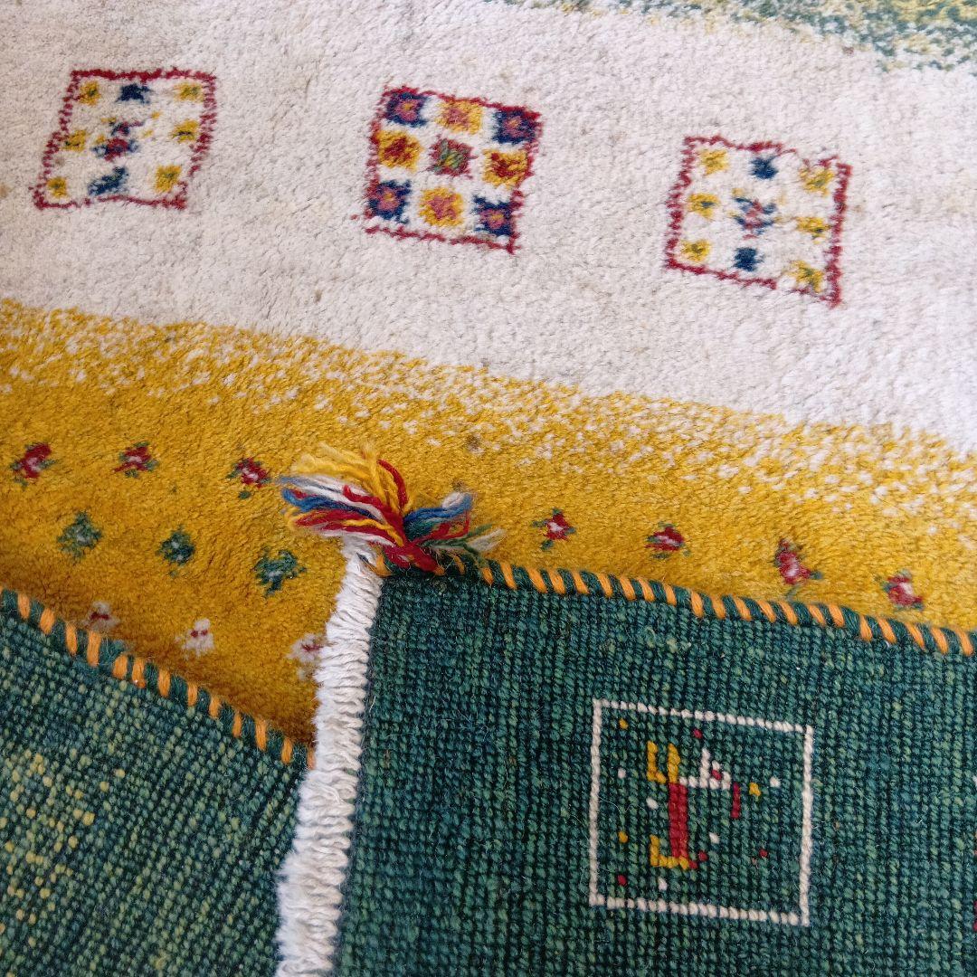 *まゆ様　ペルシャギャッベ 大塚家具購入 手織りラグ定価156600円