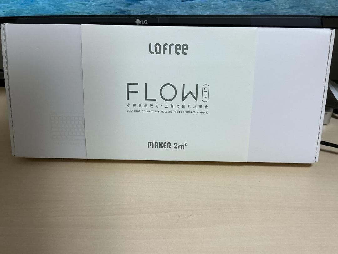 【中古】Lofree Flow Lite ホワイト本体