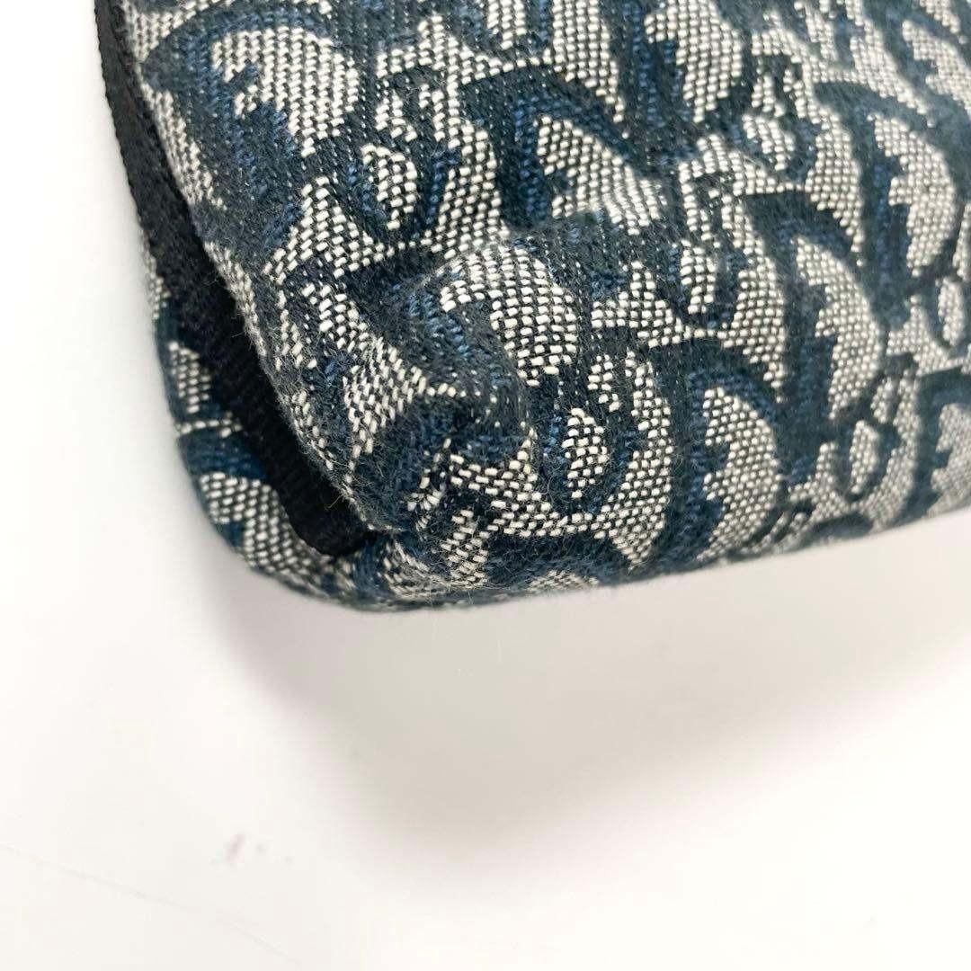 Dior トロッター　キャンバス　ワンショルダーバッグ　ネイビー