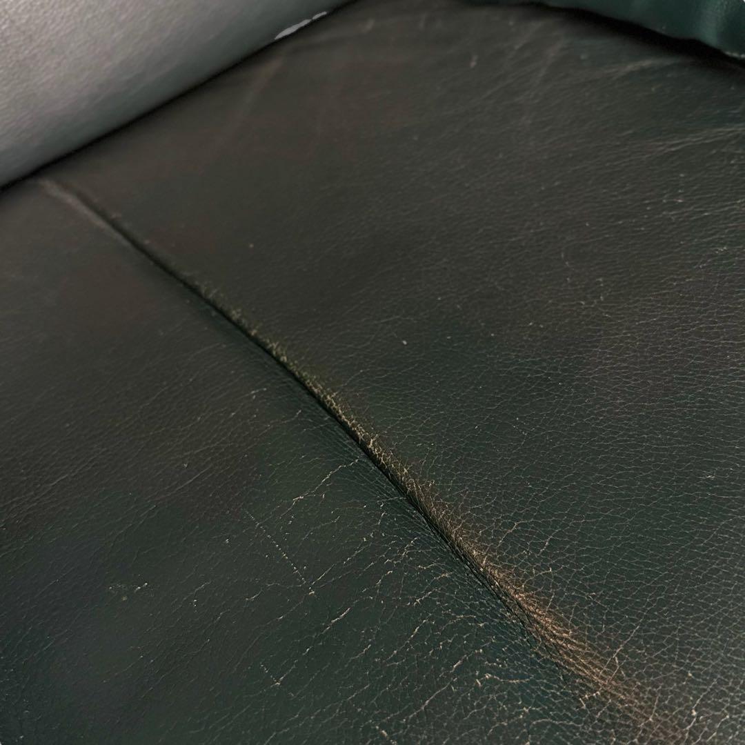 もなみり　本体のみ　HR732 カリモク 本革 リクライニング回転チェア