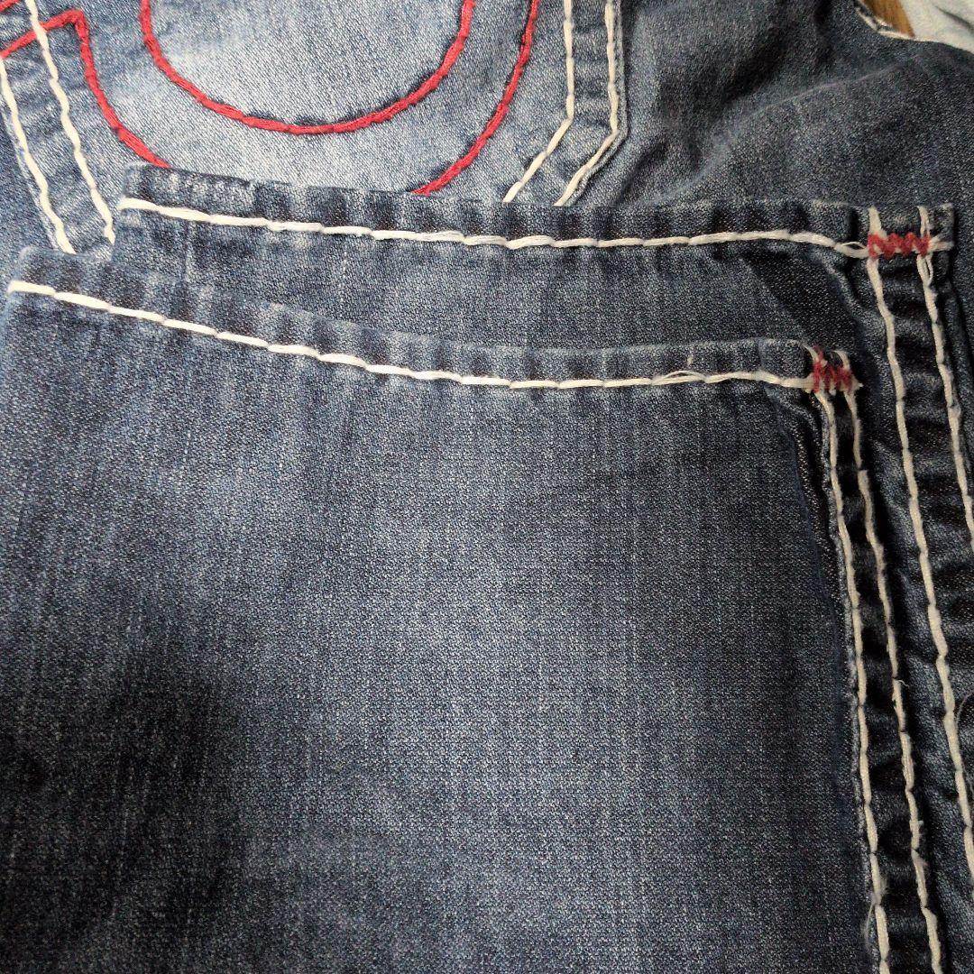TRUE RELIGION SUPER T ストレートデニム 34