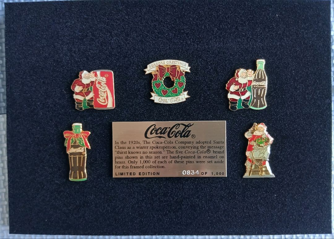 ♦️レア品♦️1920年コカ・コーラ社 限定ピンバッチ・未使用ポストカード85枚