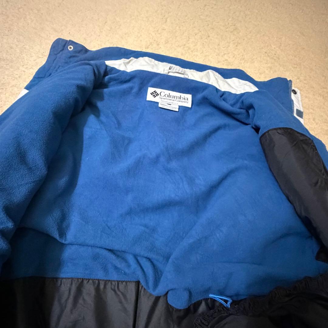 00s Columbia Convert ナイロンジャケット 短丈 フリース M