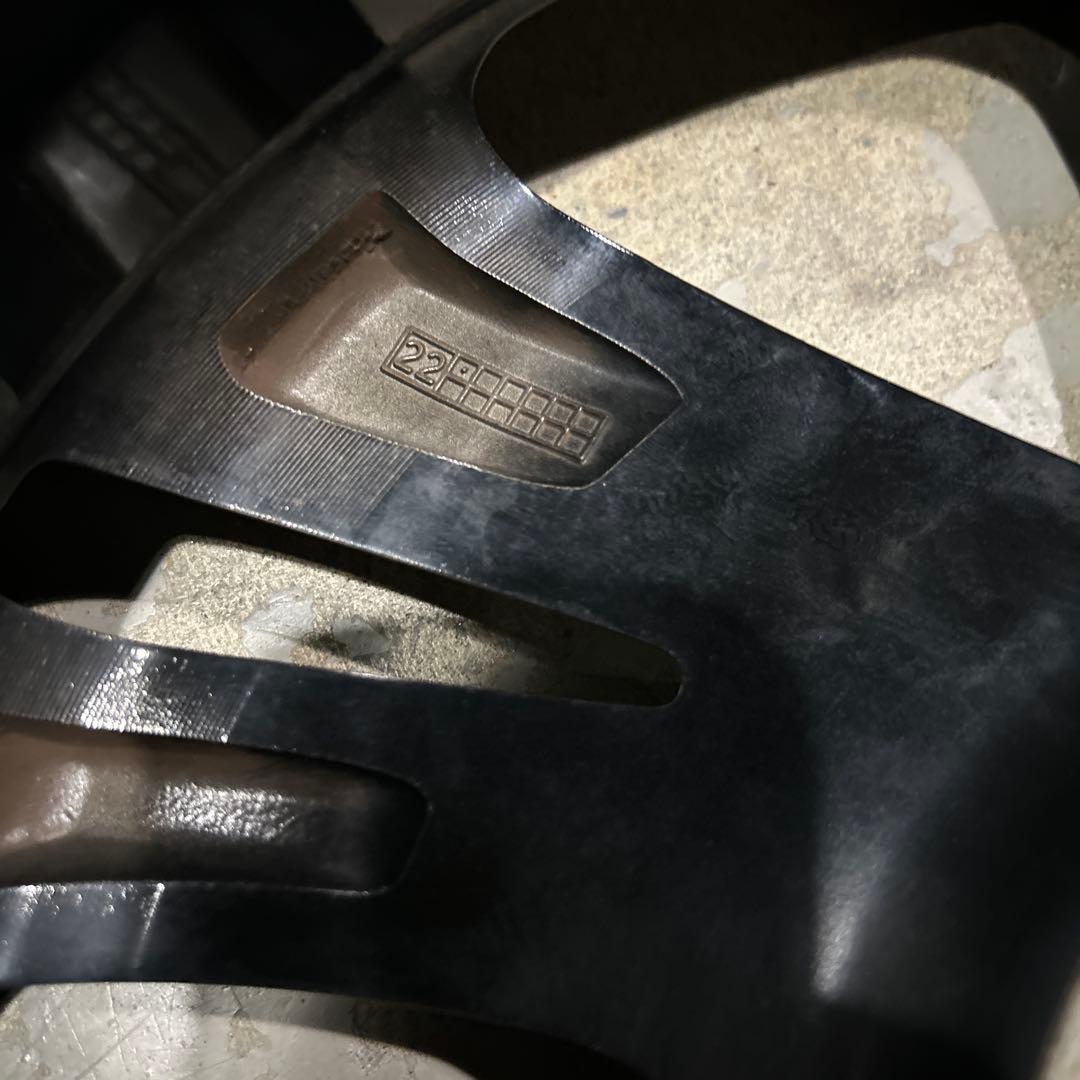 ライズ　195/60R17 タイヤ付ホイール　1本　ジャンク品