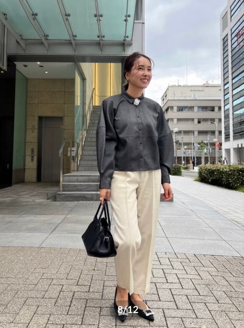 Ohga ツイードトップス